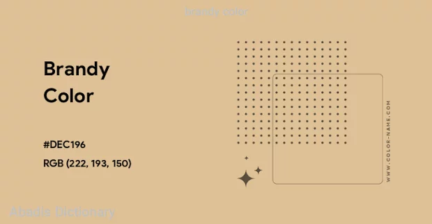 brandy color